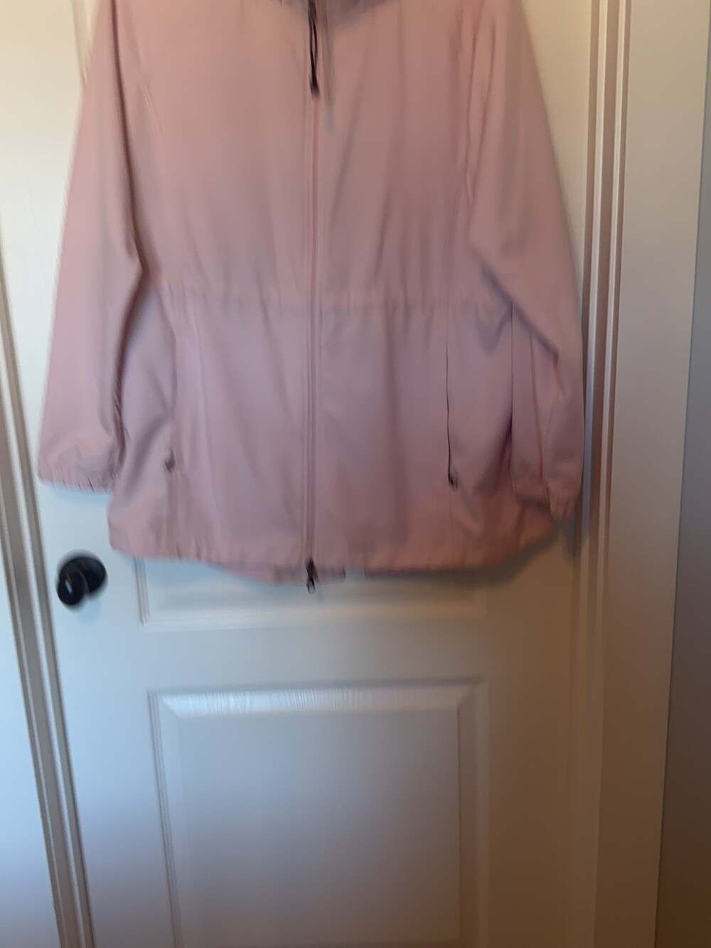 KIRKLAND Signature Women's Hooded Jacket XL Pink Multicolor Full Zip Casual Outd